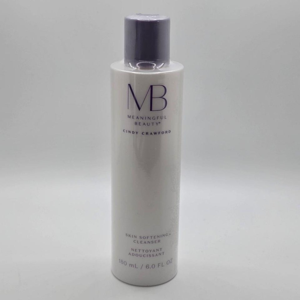 Meaningful Beauty Skin Softening Cleanser Cindy Crawford Unscented‎ 6 oz New